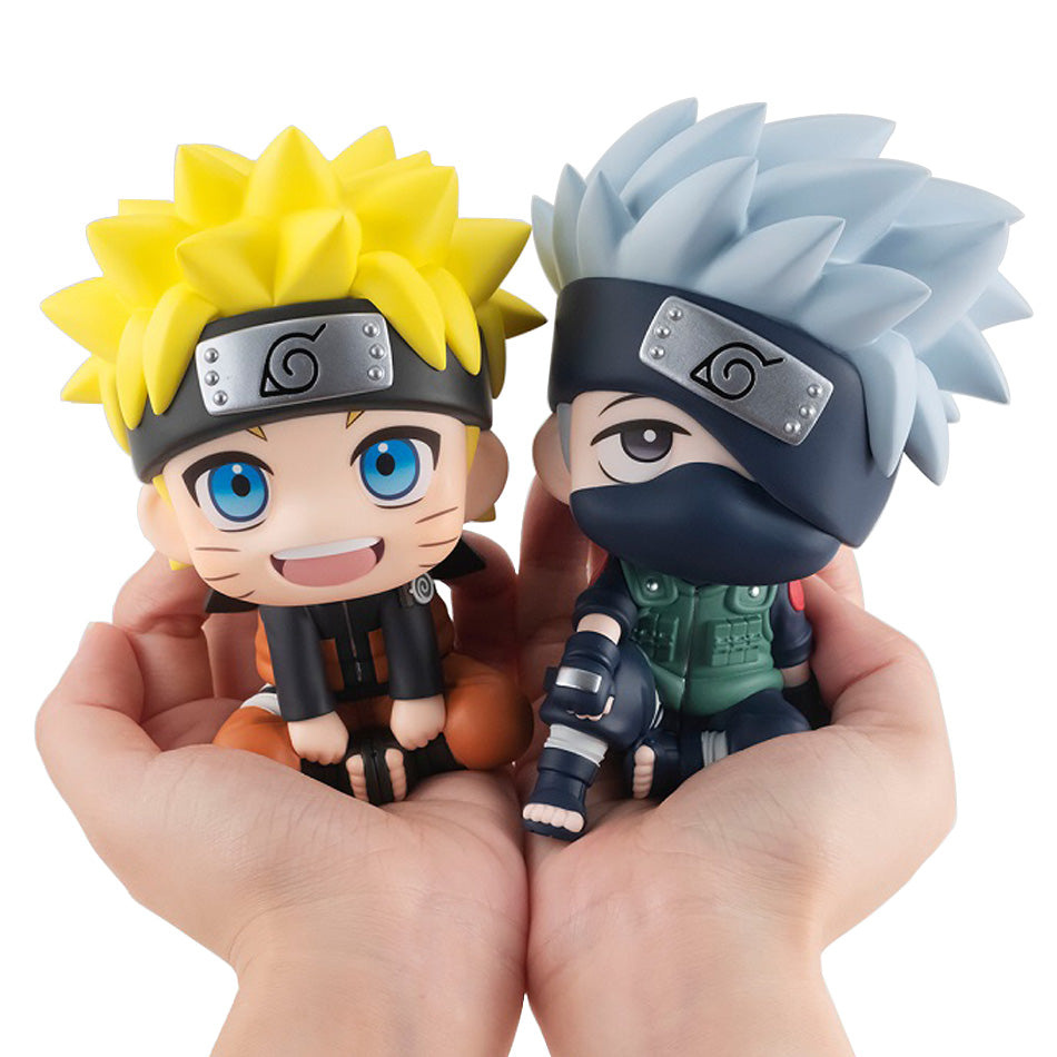 Naruto Mini Figures 9.5cm cute figures | Anime Figure Kakashi Uchiha Sasuke Itachi Kawaii Toy