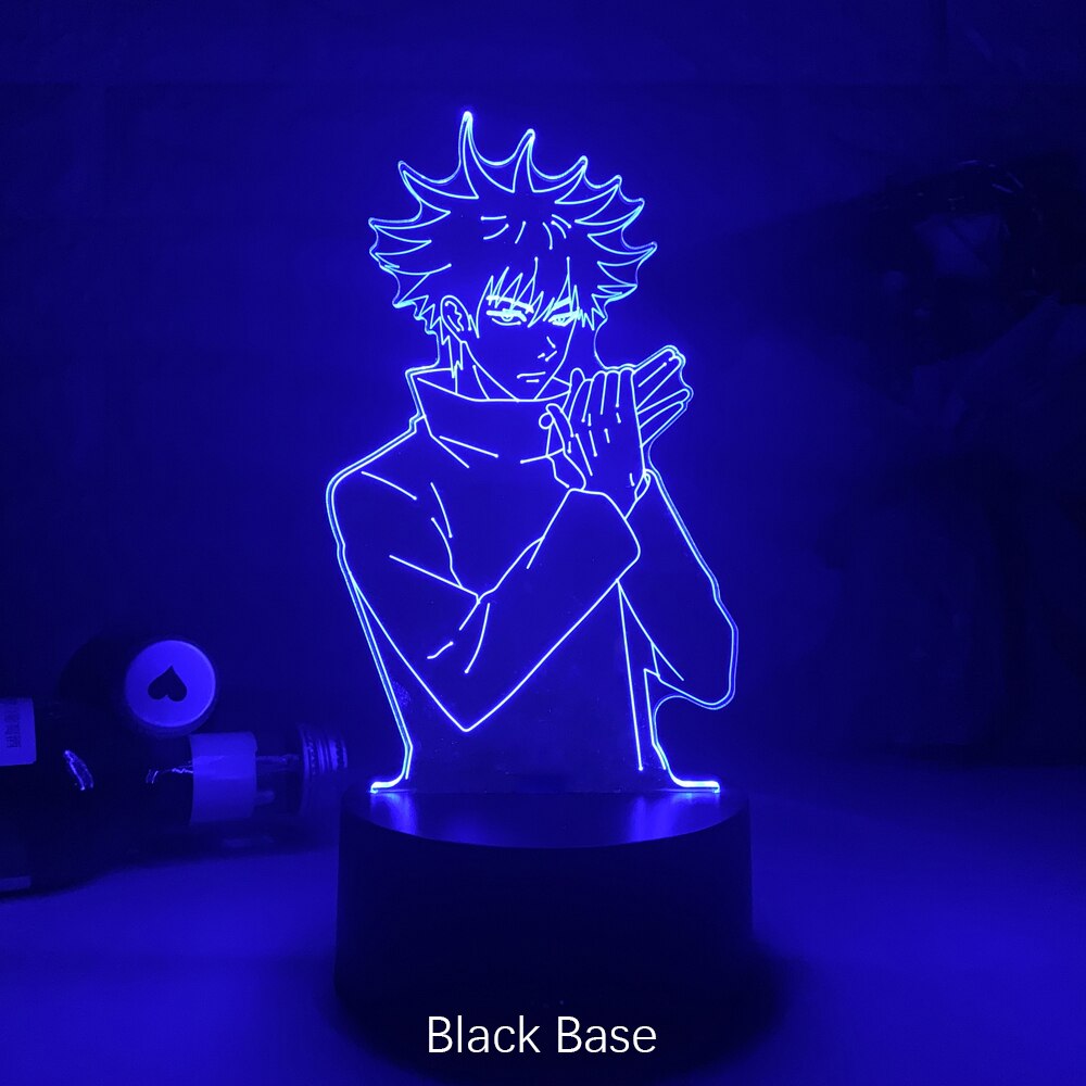 Anime Lamp Megumi Fushiguro Light Jujutsu Kaisen Led Night Light for Birthday Gift Jujutsu Kaisen Megumi Fushiguro Lamp