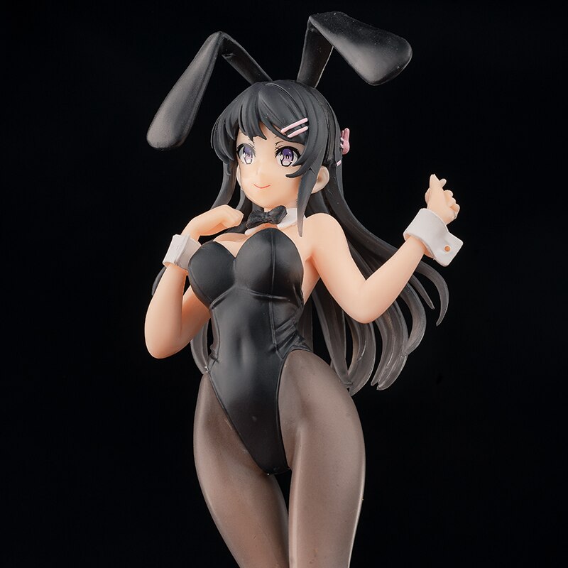 Anime Rascal Does Not Dream of Bunny Girl Senpai Sakurajima Mai Action Figure Bunny Girl Sakurajima Mai Sexy Figure PVC Model