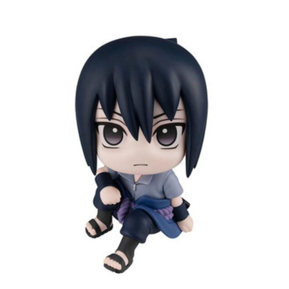 Naruto Mini Figures 9.5cm cute figures | Anime Figure Kakashi Uchiha Sasuke Itachi Kawaii Toy