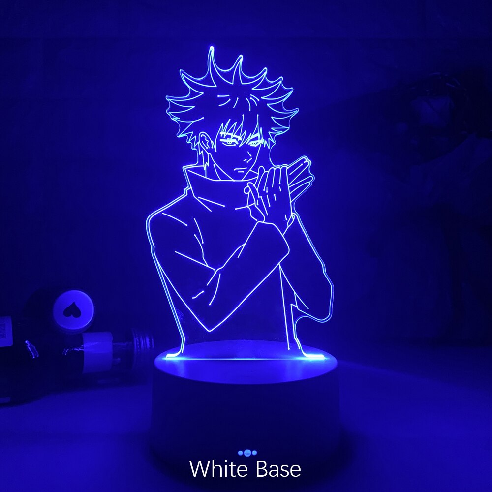 Anime Lamp Megumi Fushiguro Light Jujutsu Kaisen Led Night Light for Birthday Gift Jujutsu Kaisen Megumi Fushiguro Lamp