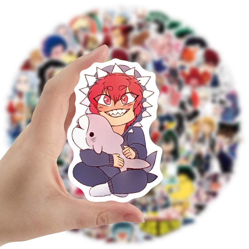 50/100pcs My Hero Academia Anime Stickers | Graffiti Laptop Izuku Midoriya Might Boku No Hero Academia Stickers