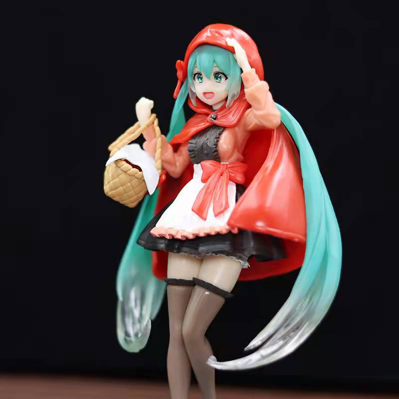 Anime Action Figures Little Red Riding Hood Hatsune Miku Figurine Model Toys for Boys Christmas Gift Cartoon Free Shipping Items