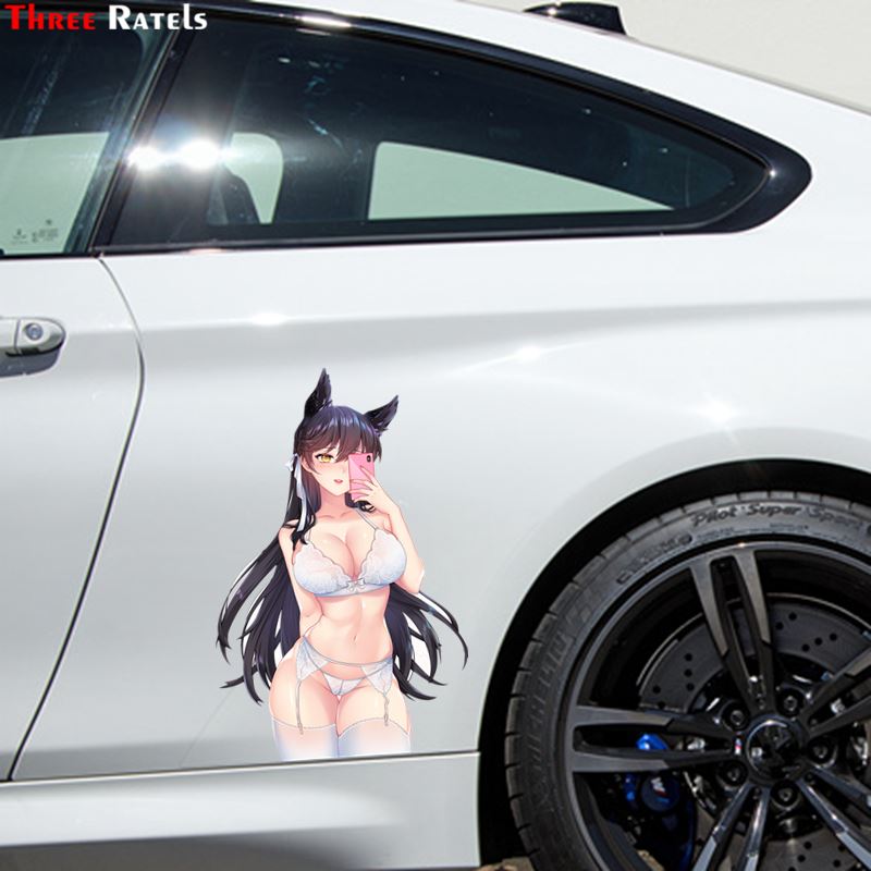 Anime Girls Large Stickers | Girls Car stickers | Kawai Car stickers | Kawai anime girl Stickers