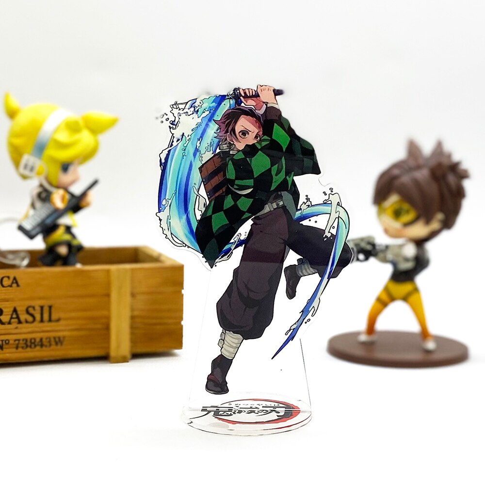 Demon Slayer Kimetsu no Yaiba Tanjirou Nezuko Zenitsu Inosuke #B anime acrylic standee figurines desk decoration cake topper