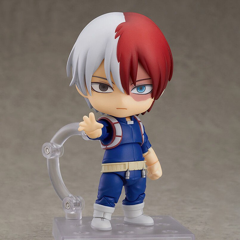 10cm Q  Version Anime My Hero Academia Figure Roaring Shoto PVC Action Figure Collectible model toys kid gift