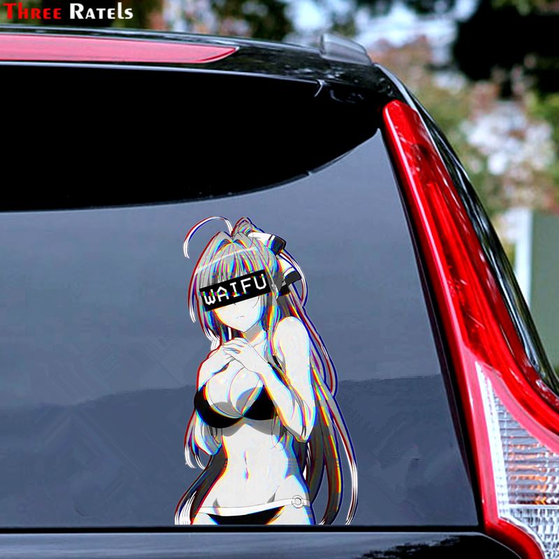 Anime Girls Large Stickers | Girls Car stickers | Kawai Car stickers | Kawai anime girl Stickers