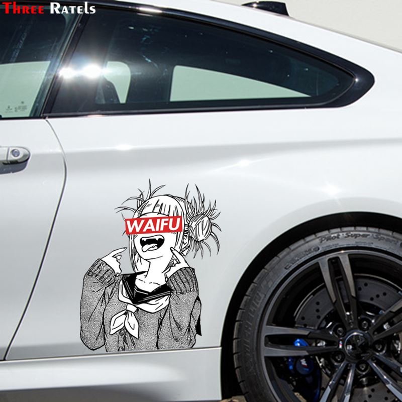 Anime Girls Large Stickers | Girls Car stickers | Kawai Car stickers | Kawai anime girl Stickers