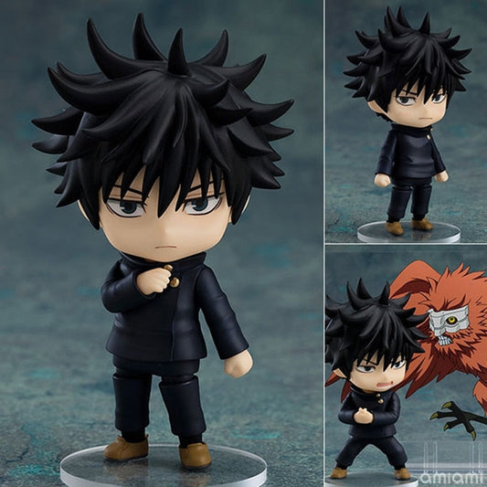 10cm Q version Anime Jujutsu Kaisen Figure Mysterious Megumi 1506# PVC Action Figure Collectible Model Toys Kid Gift