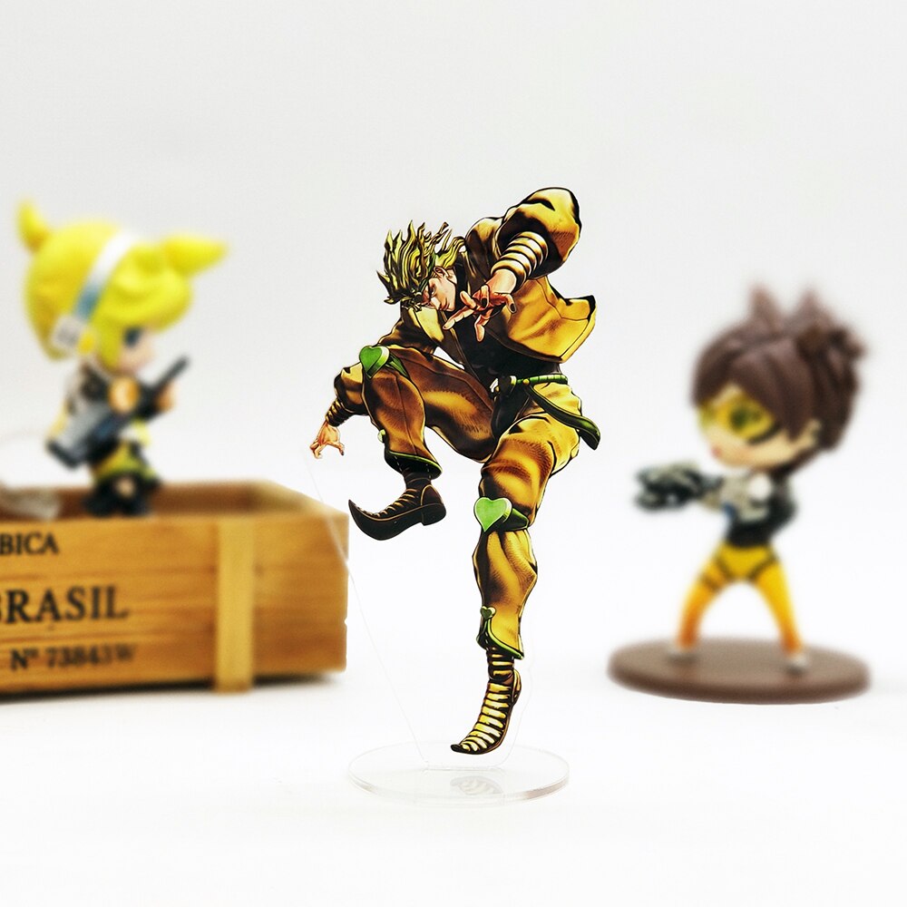 JOJO JoJo&#39;s Bizarre Adventure DIO BRANDO  anime Japanese acrylic standee figurines desk decoration cake topper