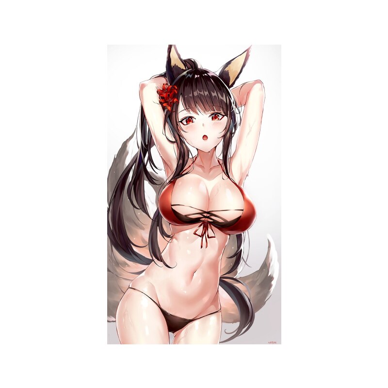 Kawai anime girl Sticker | Bikin Anime girl stickers | swimsuit, underwear, car stickers decal anime cute car accessories decoration