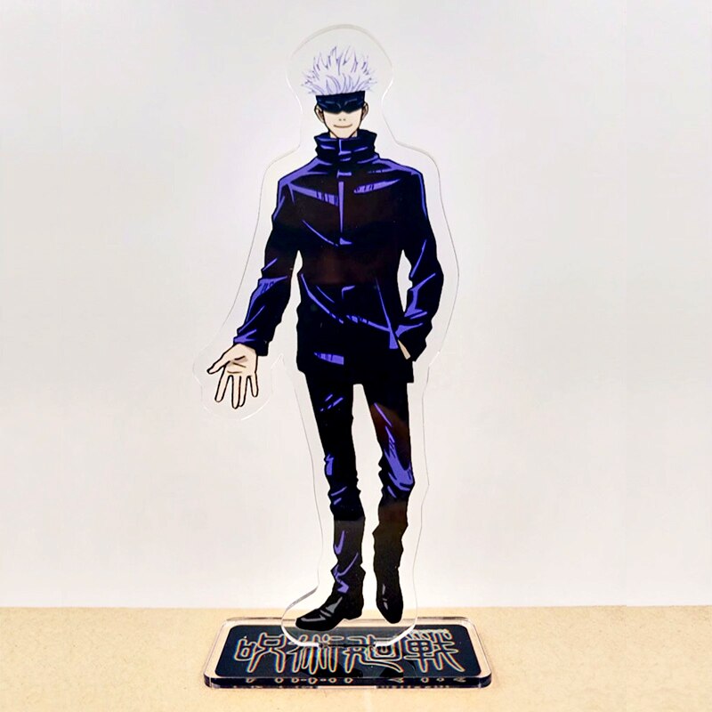 Jujutsu Kaisen Yuji Itadori Gojo Satoru Kugisaki Nobara Fushiguro Megumi crylic standee figurines desk decoration cake topper