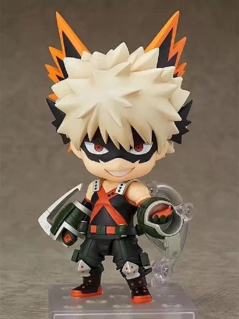 10cm Anime My Hero Academia Figure Q verison My Hero Academia Go Katsuki PVC Action Figure Model Toys Kid Gift