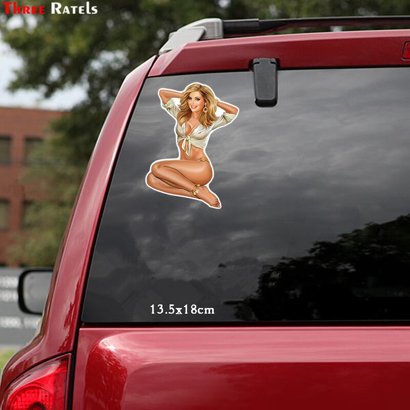 Anime Girls Large Stickers | Girls Car stickers | Kawai Car stickers | Kawai anime girl Stickers