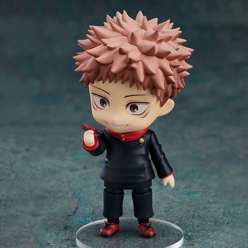 10cm Q Version Anime Jujutsu Kaisen Figure Yuji Itadori PVC Action Figure Model Collectible model Toys Kid Gift