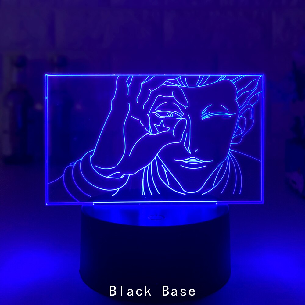 Anime Hunter X Hunter Led Night Light Killua Zoldyck Figure Nightlight Color Changing Usb Battery Table 3d Lamp Gift for Kids