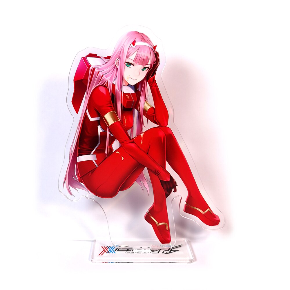 DARLING in the FRANXX ZERO TWO 02 CODE 002 #B desgin acrylic standee figurines desk decoration cake topper anime