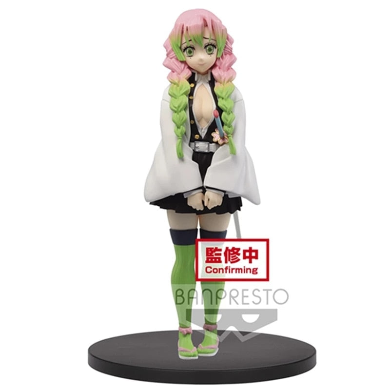 16CM Anime Figurine Model Demon Slayer Kimetsu No Yaiba Kanroji Mitsuri Figures PVC Model Toys Action Toys Doll