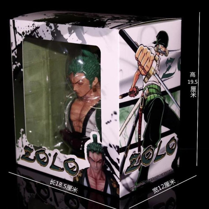 Luffy Zoro Sanji Kimono 16 cm Head Figure |  PVC one piece anime Action Figure Model Toys