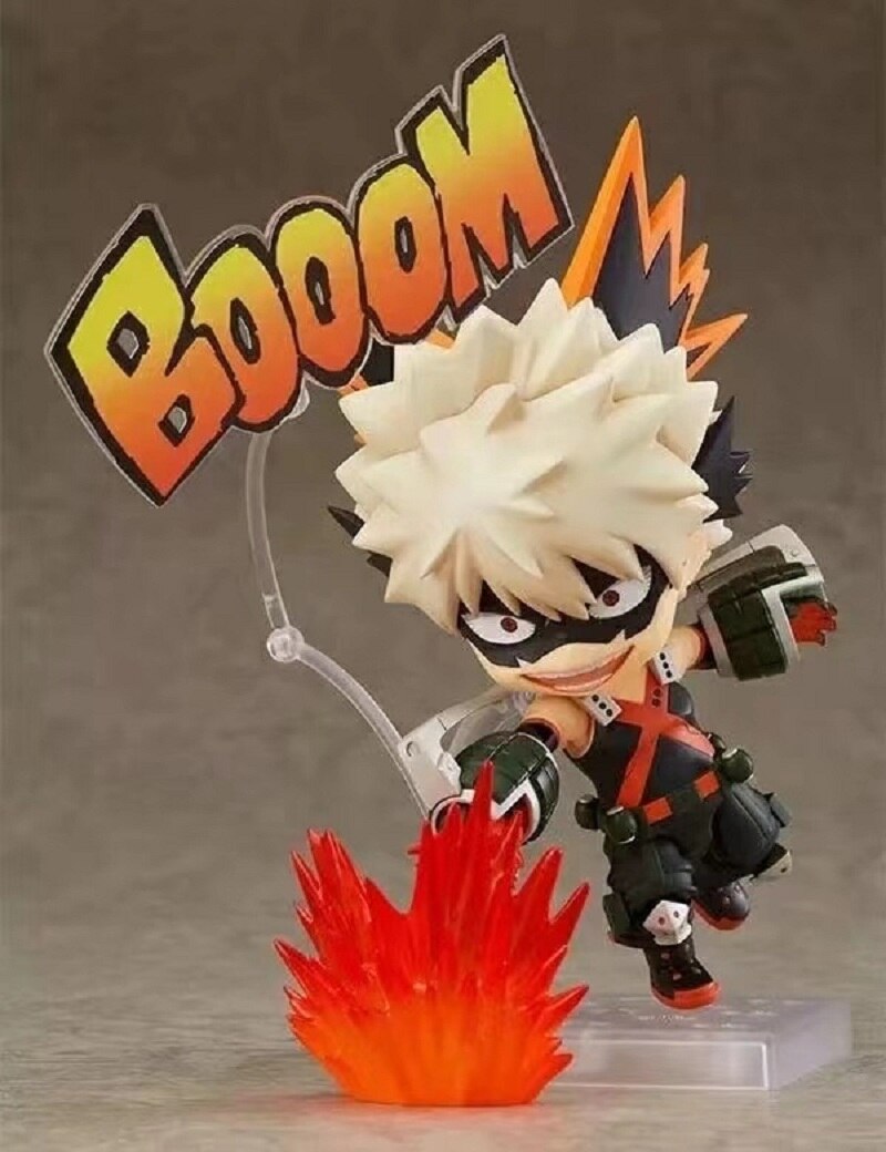 10cm Anime My Hero Academia Figure Q verison My Hero Academia Go Katsuki PVC Action Figure Model Toys Kid Gift