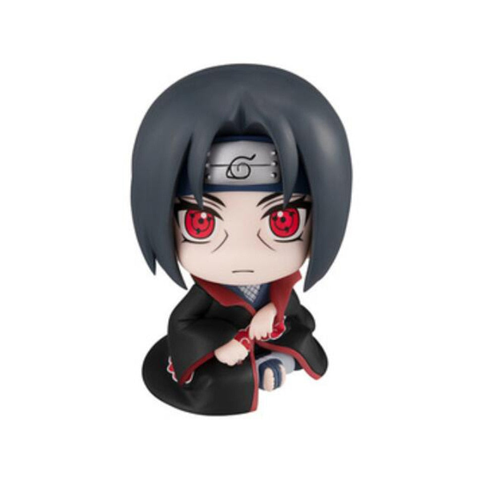 Naruto Mini Figures 9.5cm cute figures | Anime Figure Kakashi Uchiha Sasuke Itachi Kawaii Toy