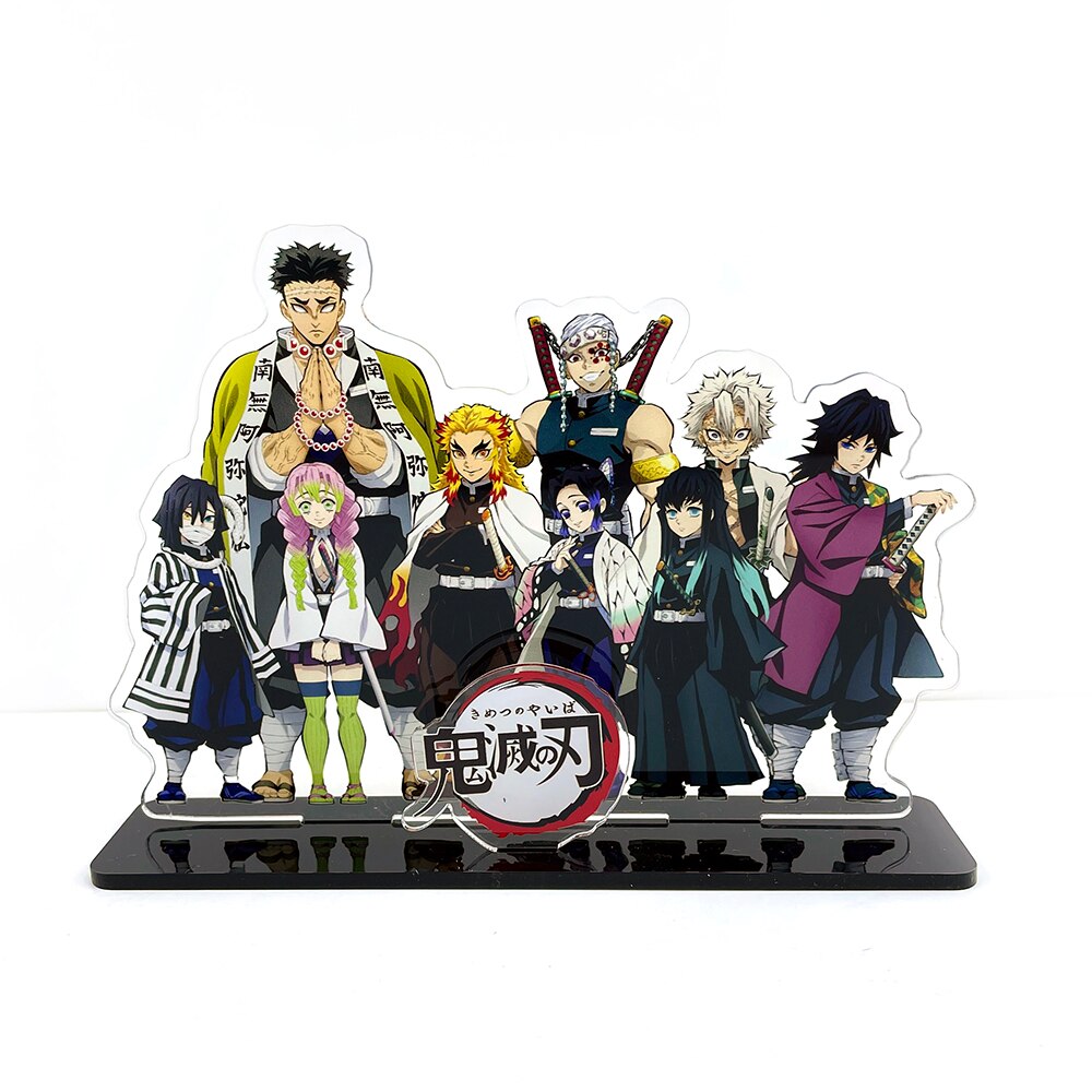 Demon Slayer Kimetsu no Yaiba Hashira Giyuu Muichirou Shinob acrylic standee figurines desk decoration cake topper