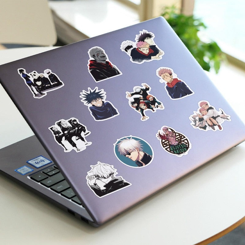 50 PCS Jujutsu Kaisen Anime Graffiti Stickers | For Skateboard Fridge Guitar Laptop Motorcycle Classic Decal Sticker