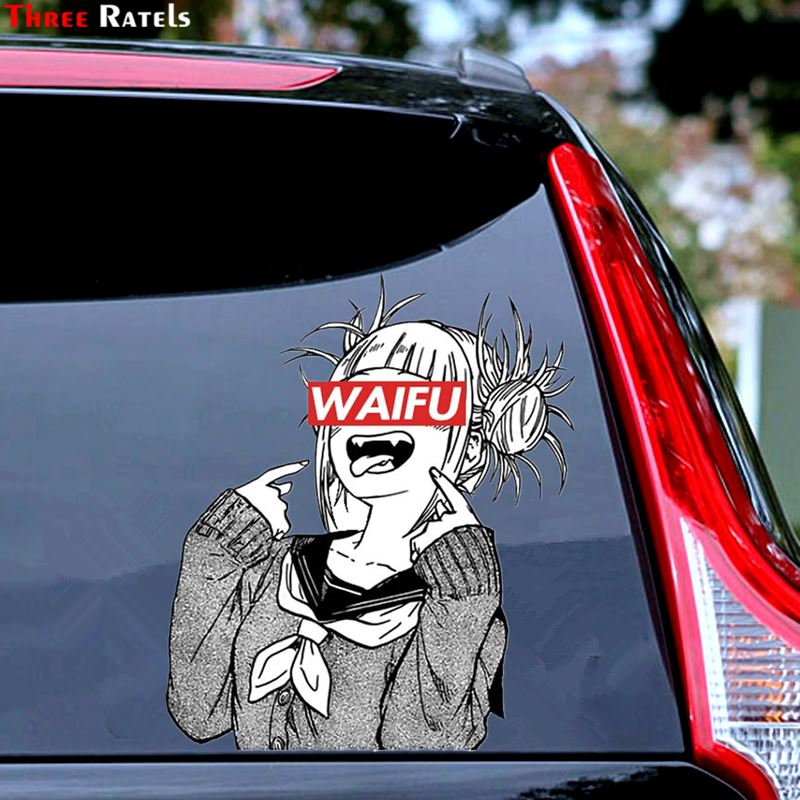 Anime Girls Large Stickers | Girls Car stickers | Kawai Car stickers | Kawai anime girl Stickers