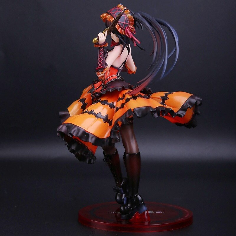 Anime Figure 23CM PVC Movie Date A Live Mayuri Judgment Kurumi Tokisaki Figurine Toys for Children Anime Action Figures Model