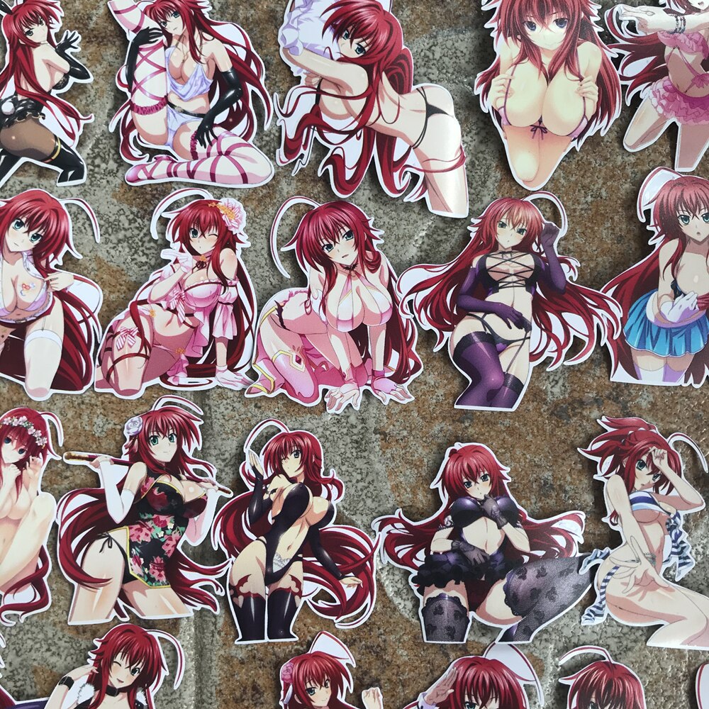 Anime Girls Large Stickers | Girls Car stickers | Kawai Car stickers | Kawai anime girl Stickers