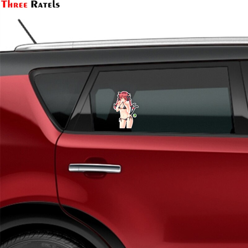 Anime Girls Large Stickers | Girls Car stickers | Kawai Car stickers | Kawai anime girl Stickers