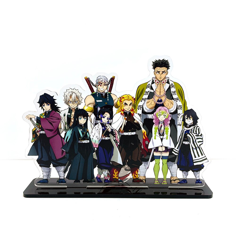 Demon Slayer Kimetsu no Yaiba Hashira Giyuu Muichirou Shinob acrylic standee figurines desk decoration cake topper