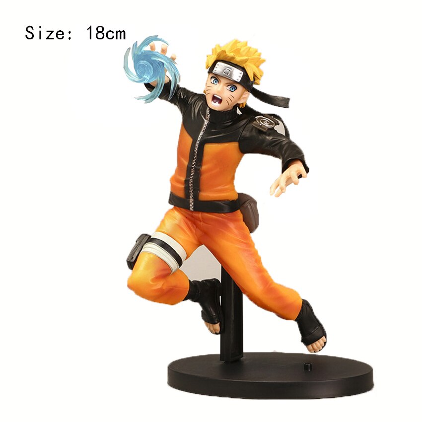 17cm Anime Naruto Figure Shippuden Rasengan Uzumaki Battle PVC Action Figure Cartoon Decoration Model Toy Kids GIft Brinquedos