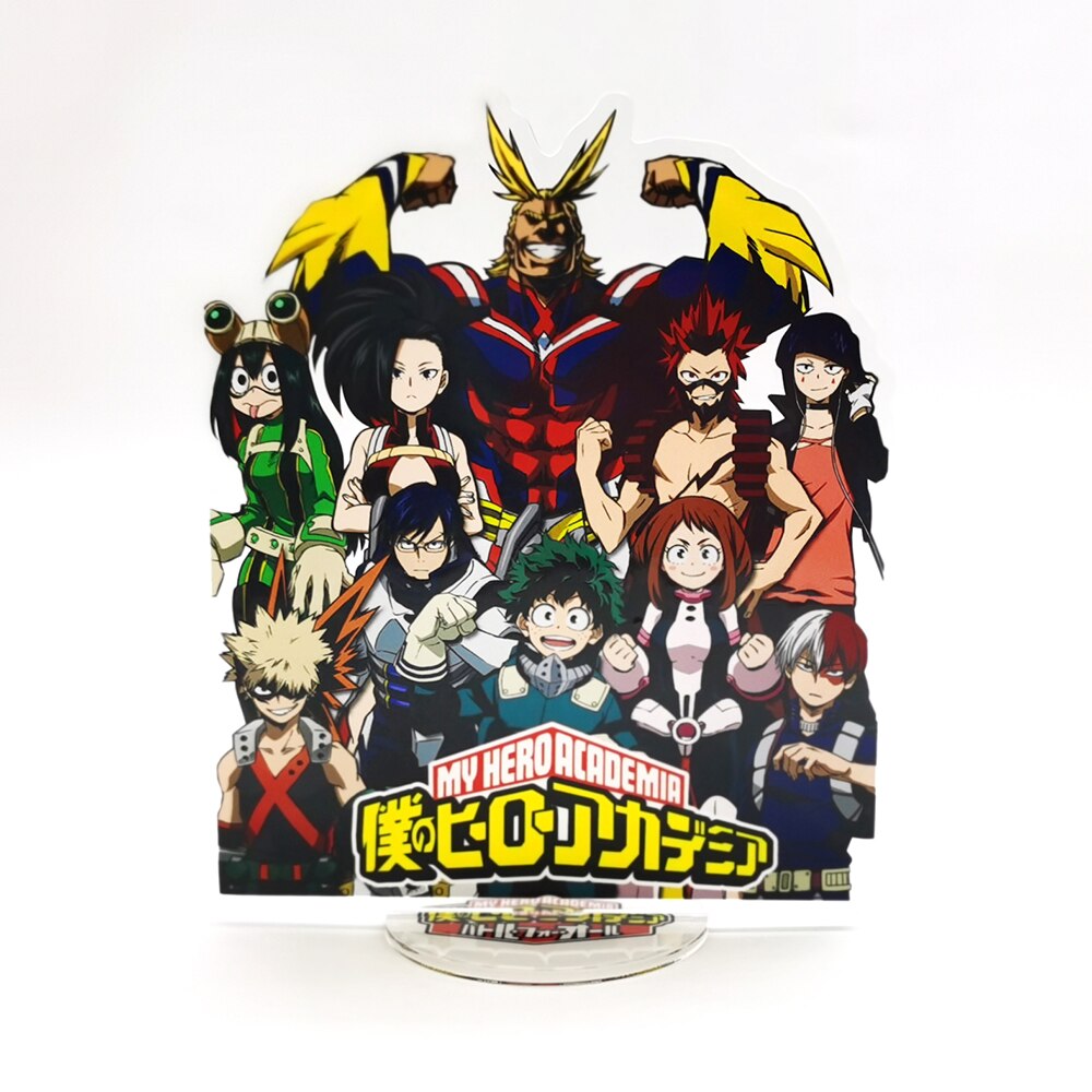 Boku no Hero Academia Midoriya Izuku Bakugou Katsuki All Might Ochako Tenya Shouto acrylic standee figurines cake topper