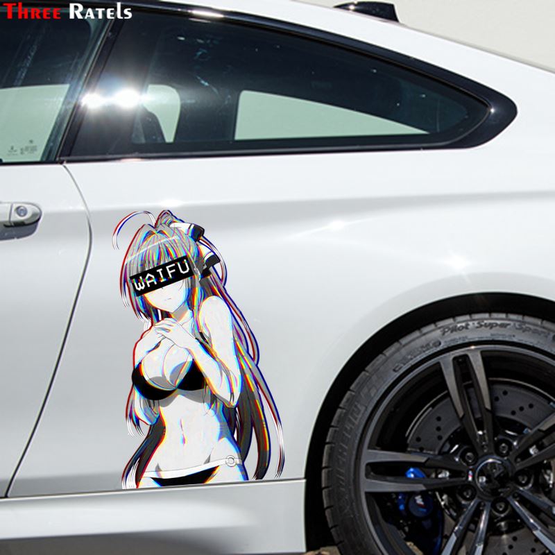 Anime Girls Large Stickers | Girls Car stickers | Kawai Car stickers | Kawai anime girl Stickers