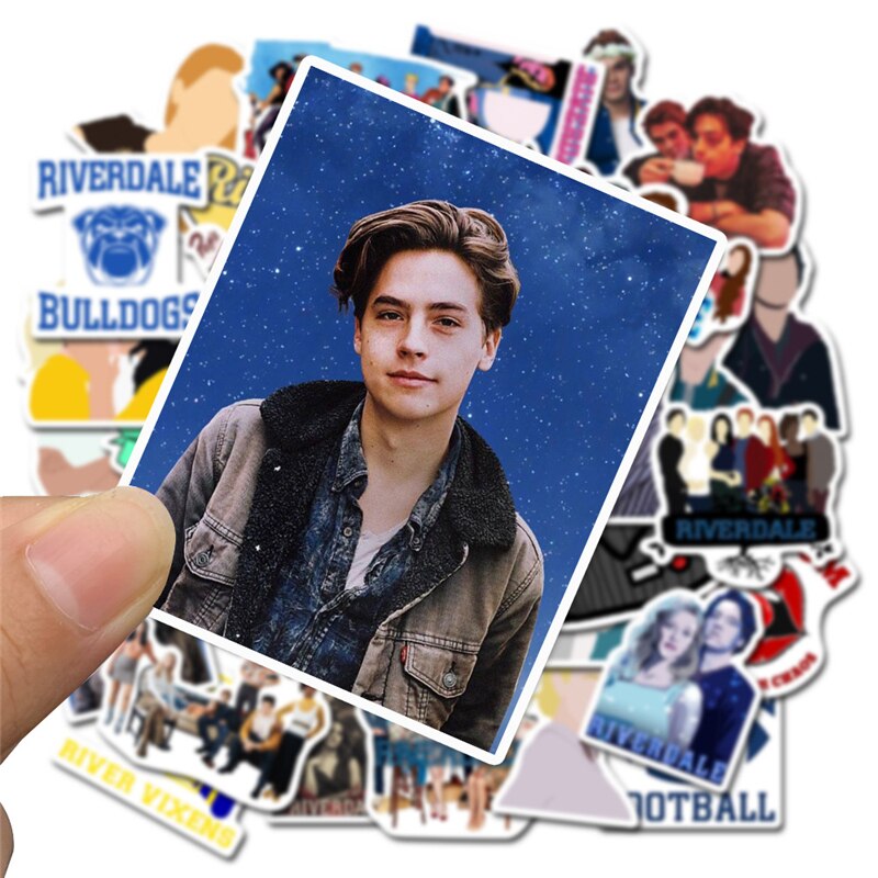 10/30/50Pcs/lot Classic TV Show Riverdale Graffiti Stickers For Furniture Chair Trunk Computer Motorcycle Guitar  Sticker Toy