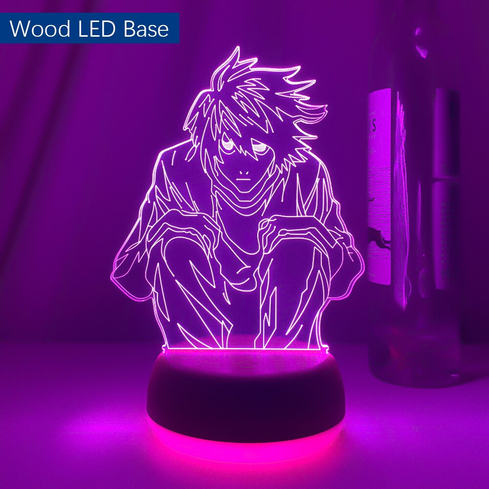 3d Night Lamp Anime Hunter X Hunter for Kids Child Bedroom Decor Nightlight Dropshipping Manga Gift Hunter X Hunter Night Light