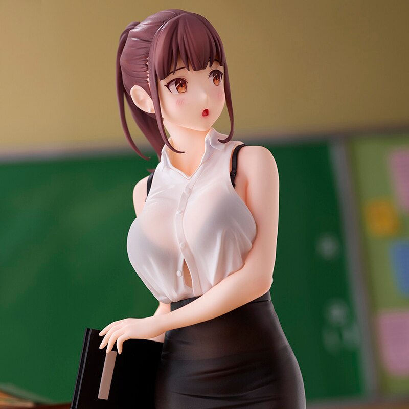 Japan Anime UnionCreative Figure Homeroom Teacher Translucent Shir Sexy Girls Action Figure PVC Model Doll Adult Collection Gift