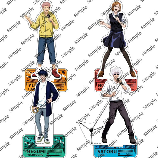 Jujutsu Kaisen Anime Figure Gojo Satoru Itadori Yuji Cosplay Acrylic Standing Sign Props Fushiguro Megumi Character Stands Model