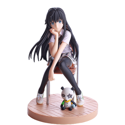 14CM Anime Figure My Teen Romantic Comedy Yukinoshita Yukino Figure Model Dolls Toy Gift Collect Boxed Ornaments PVC Material