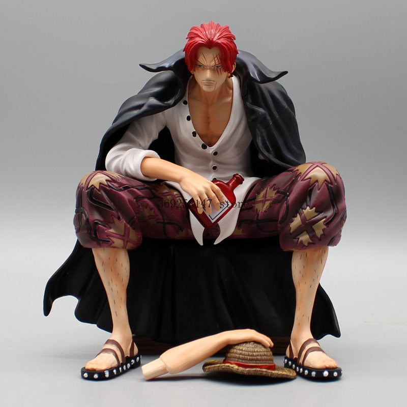 Anime One Piece Figure GK Chronicle Master Stars Plece Four Emperors The Shanks Action Figure PVC Collection Model Toy Gift