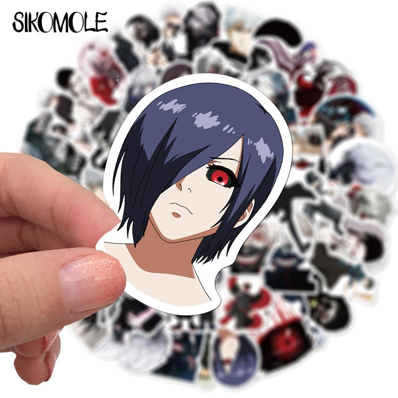 10/30/50PCS Japan Anime Tokyo Ghoul for Luggage Laptop Skateboard Bicycle Backpack Decal Pegatinas Toy Stickers Children Gift F5