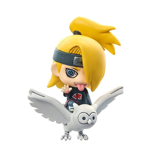 Naruto Anime Figures cute Version 5-6 cm | Kawaii Sasuke Itachi Kakashi Gaara Jiraiya Figures Toys Doll