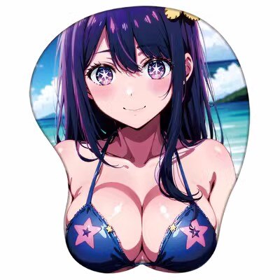 Anime OSHI NO KO Hoshino Ai Figure 3d Girl Soft Gel Gaming Mouse Pad Mousepad Wrist Rest 4776 Gifts Man Toy