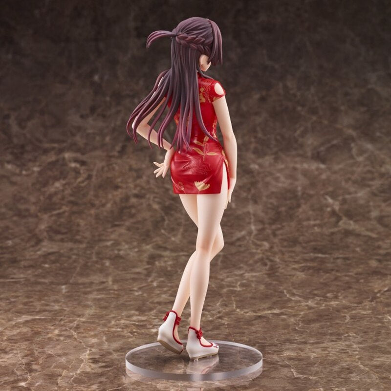 Anime Rental Girlfriend Figure Ichinose Chizuru Cheongsam Girl Action Figure Mizuhara Chizuru Collection PVC Model Doll Kids Toy