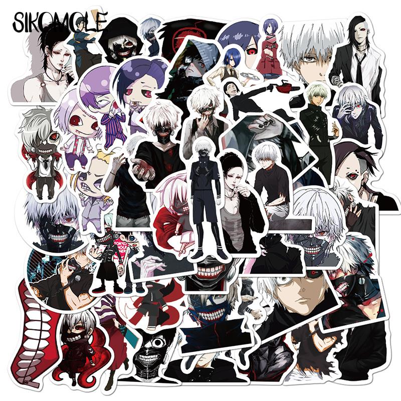 10/30/50PCS Japan Anime Tokyo Ghoul for Luggage Laptop Skateboard Bicycle Backpack Decal Pegatinas Toy Stickers Children Gift F5