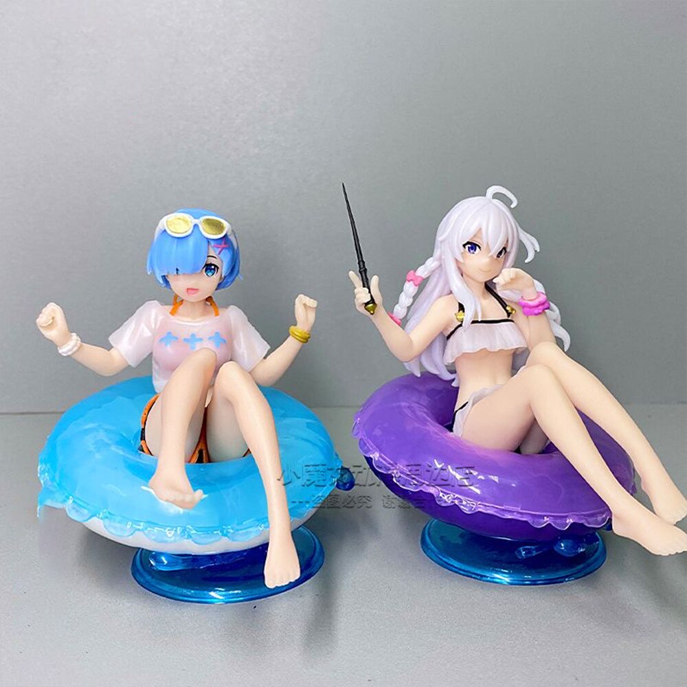 New Japanese Anime Sexy Girl Swimsuit girl Maid PVC Action Figure Toy Statue Adult Collection Model Doll Gift