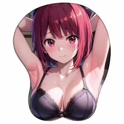 Anime OSHI NO KO Hoshino Ai Figure 3d Girl Soft Gel Gaming Mouse Pad Mousepad Wrist Rest 4776 Gifts Man Toy