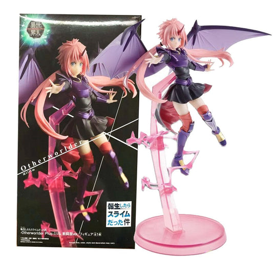 15CM Genuine Original Anime Figure Milim Nava Demon Dragon Turning PVC Model Dolls Gift Desktop Collection Decoration Toys