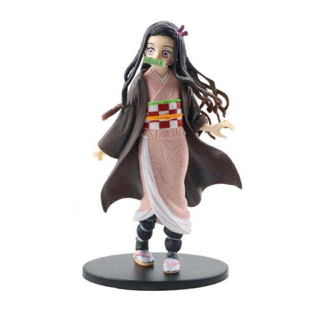 16CM Anime Figurine Model Demon Slayer Kimetsu No Yaiba Kanroji Mitsuri Figures PVC Model Toys Action Toys Doll